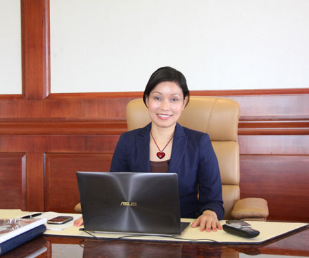Bà Lê Thị Thu Thuỷ, tân Tổng Giám đốc Vingroup.